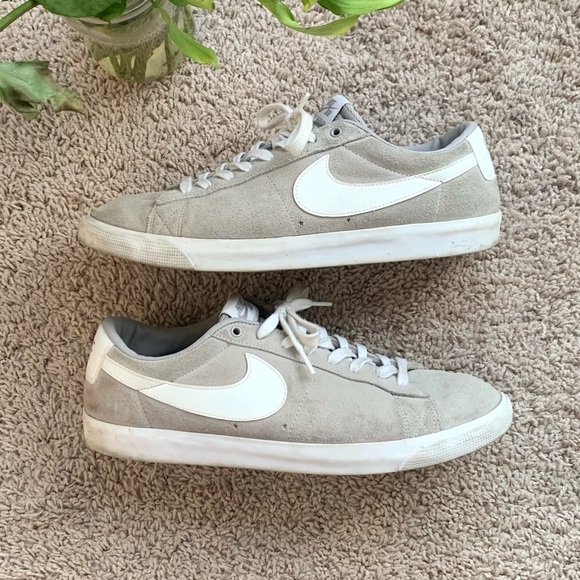 Nike Other - Nike SB Blazer Low GT Atmosphere Grey White Size Mens 13 Shoes